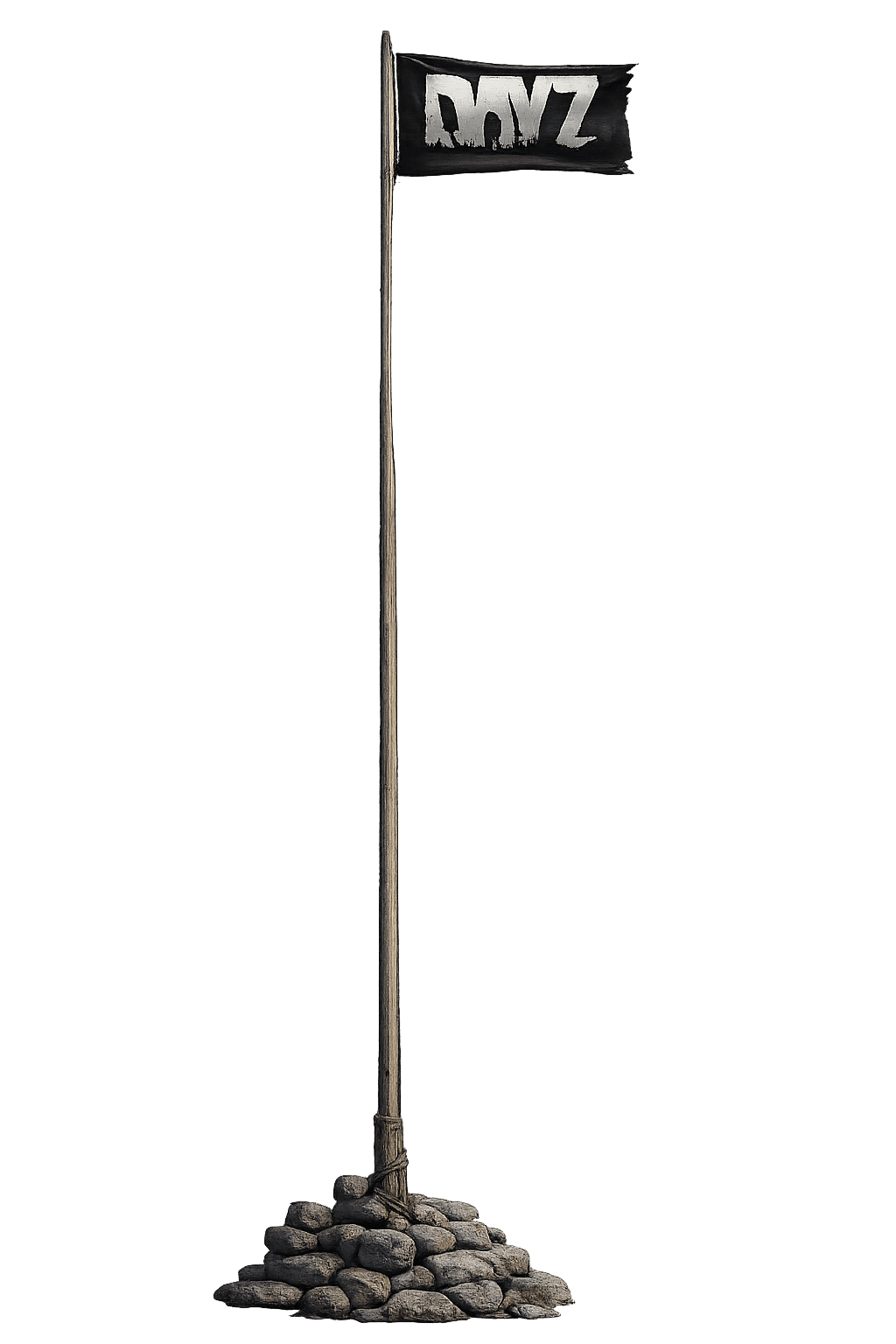 DayZ flag pole structure image