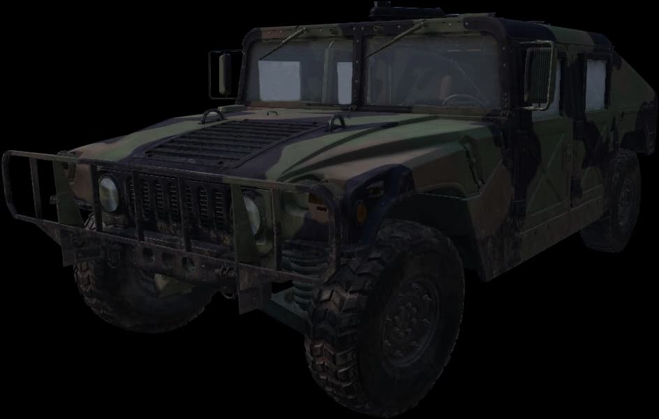 M1025 Humvee vehicle in DayZ
