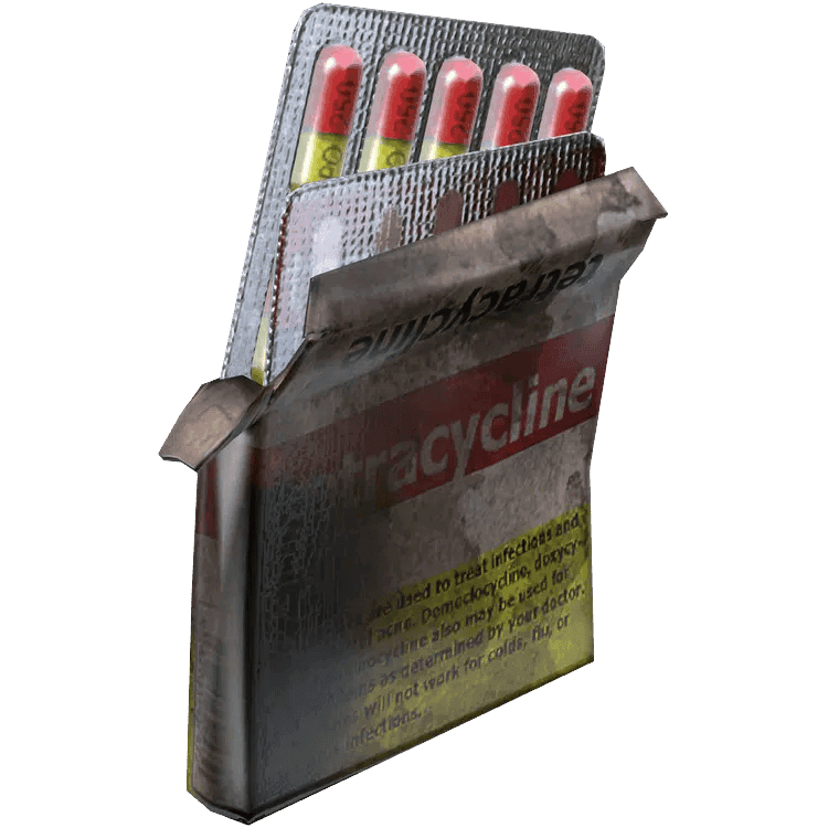 DayZ tetracycline pills item icon
