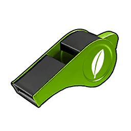 Grass Support Whistle