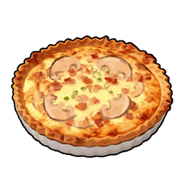 Mushroom Quiche