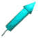 Cyan Fireworks icon