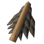 Shingle Roof Outer Corner 45° icon
