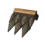 Shingle Roof Ridge 45° icon