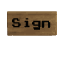 Sign icon