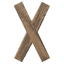 Timber Roof Cross 67° icon