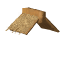 Thatch Roof Ridge 45° icon