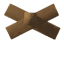 Wood Roof Cross 26° icon