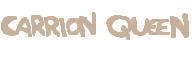 Carrion Queen official boss-name graphic