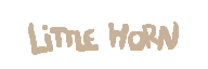 Little Horn official boss-name graphic