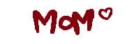 Mom official boss-name graphic