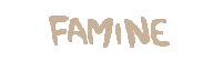 Famine official boss-name graphic