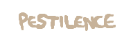 Pestilence official boss-name graphic