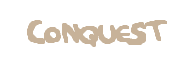 Conquest official boss-name graphic