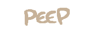 Peep official boss-name graphic
