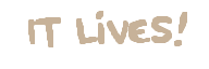 It Lives! official boss-name graphic