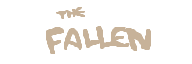 The Fallen official boss-name graphic