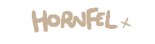 Hornfel official boss-name graphic
