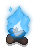 Blue Fire Place in-game appearance