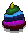 Rainbow Poop in-game appearance
