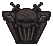 Boss Challenge Room: Skull-and-swords doorway, closed