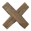 Timber Roof Cross 45°
