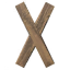 Timber Roof Cross 67°
