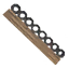Decorated Timber Beam 45°