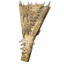 Thatch Roof Inner Corner 67°